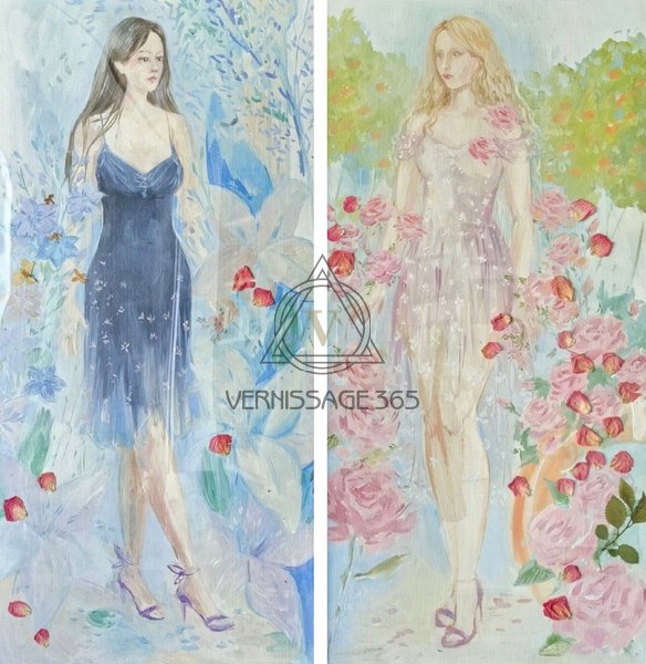 Диптих "Аня и Соня"