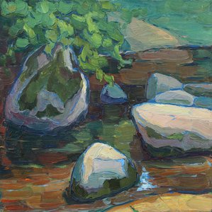 Камни в ручье