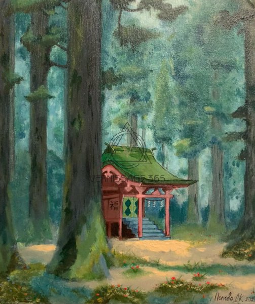 Храм в лесу