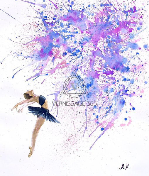 Картина "Танец балерины"