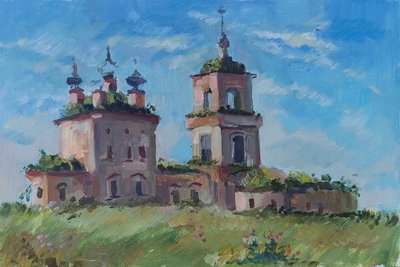 Церковь в селе Кибол. Суздаль