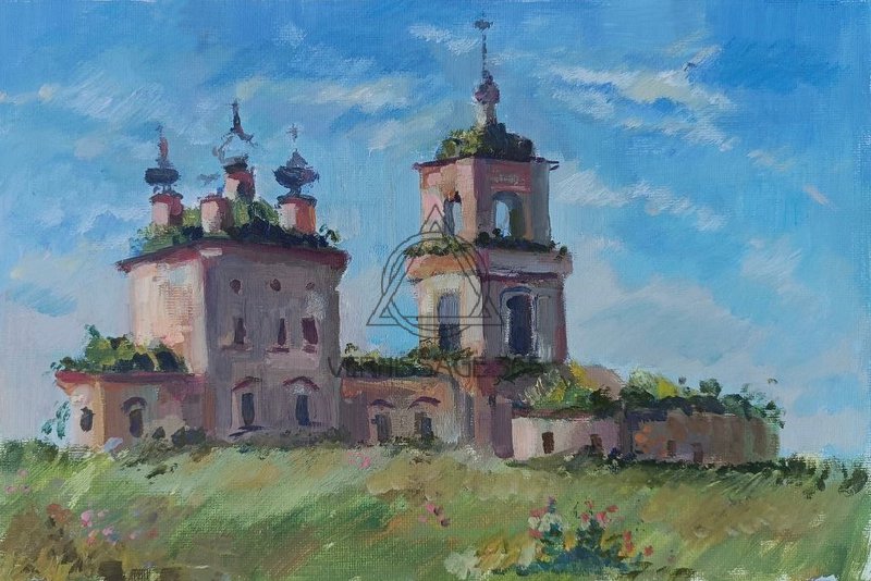 Церковь в селе Кибол. Суздаль