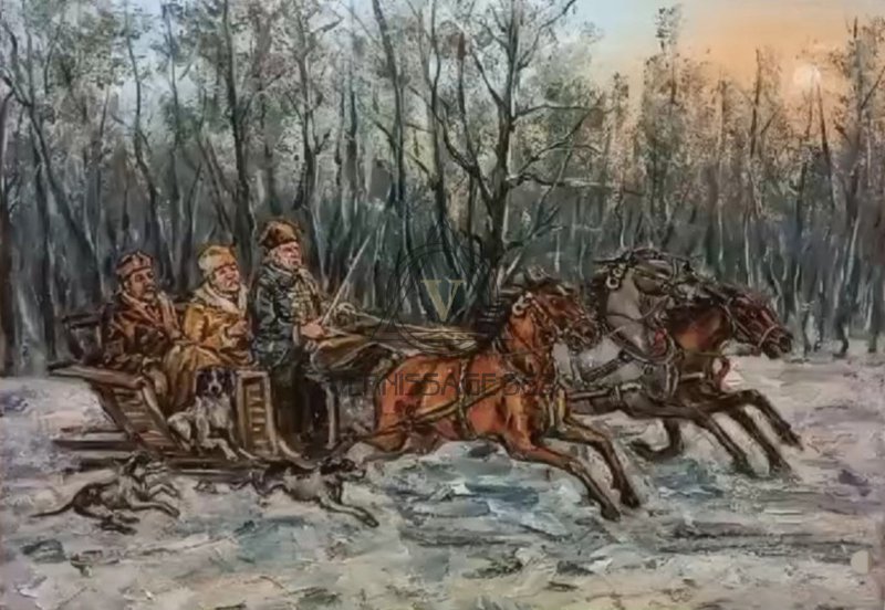 Господа на санях