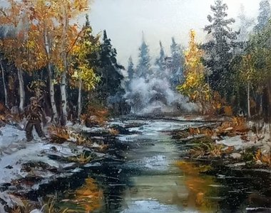 Первый снег.