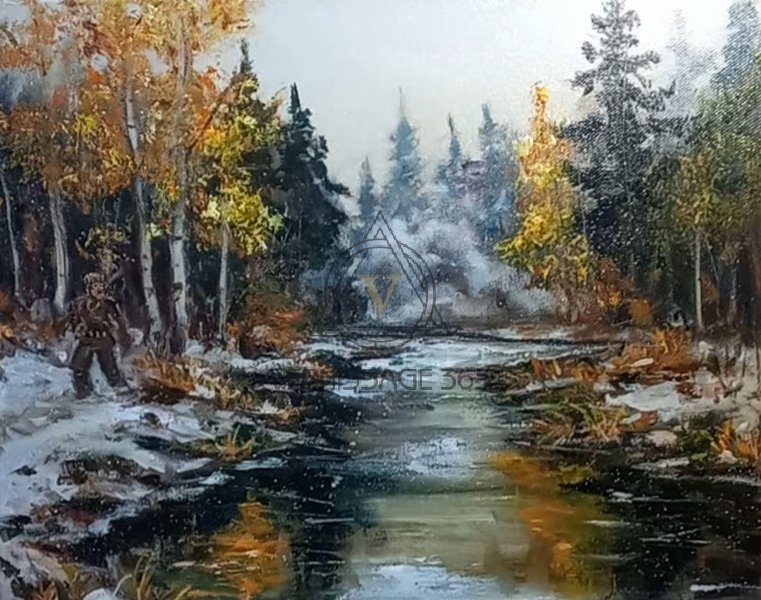 Первый снег.