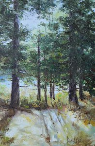 Весна в сосновом бору