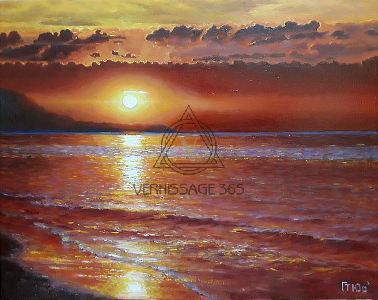 Всевидящее око багряного заката