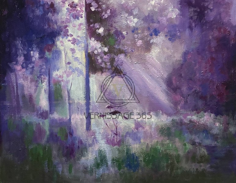 Сиреневый лес