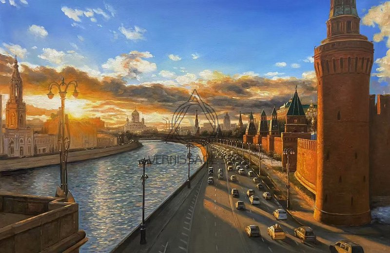 Москва. Купаясь в лучах летнего солнца