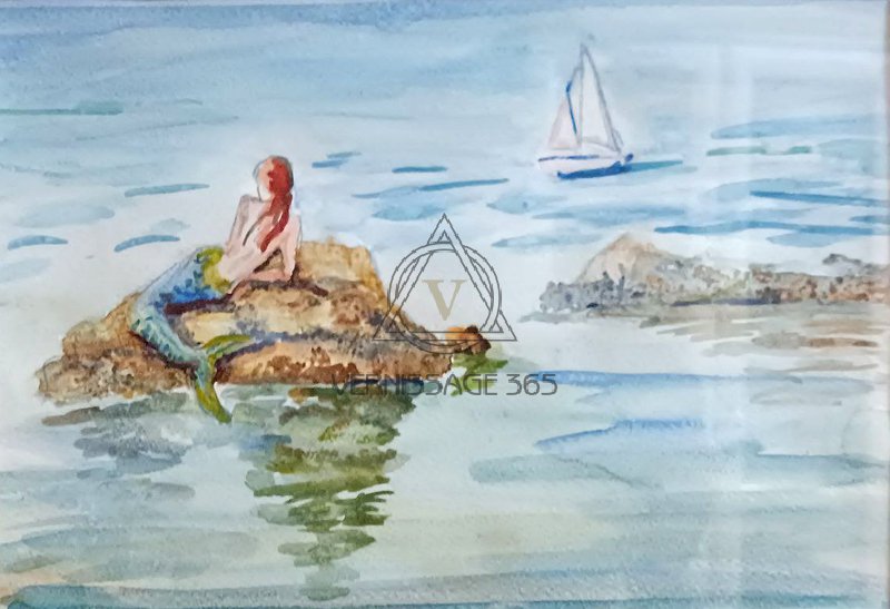 Русалка отдыхает