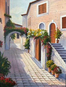 Итальянский дворик