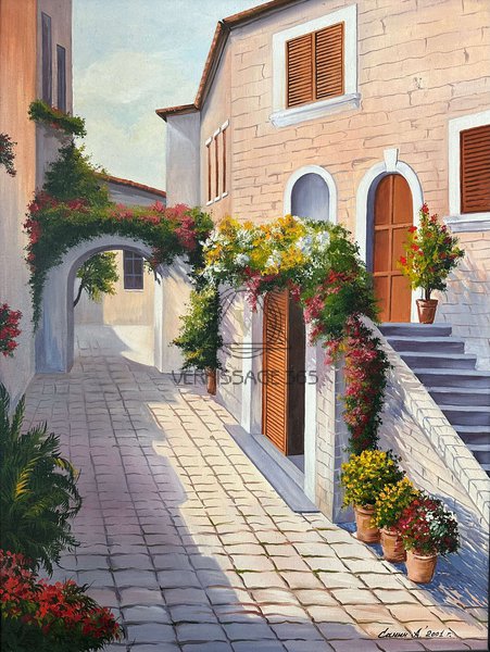 Итальянский дворик