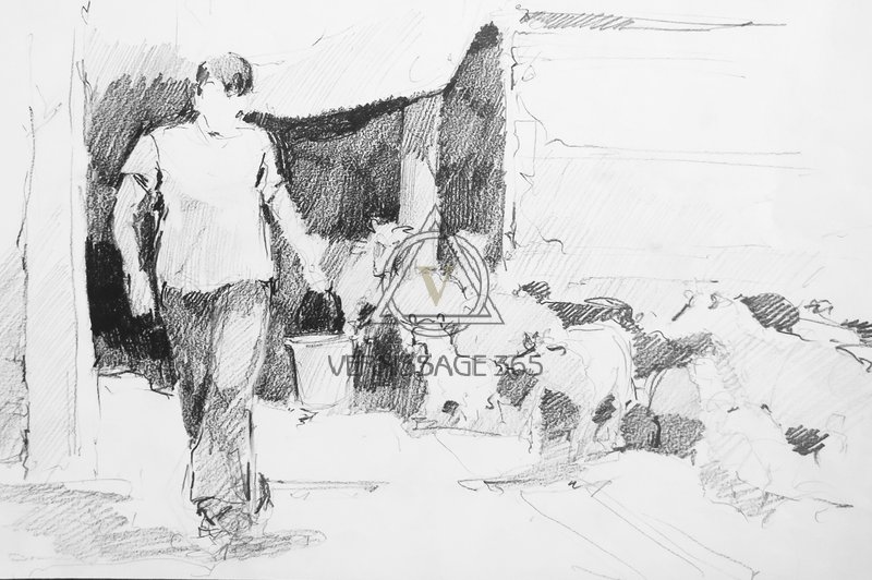 Из серии "Жизнь в деревне" №2