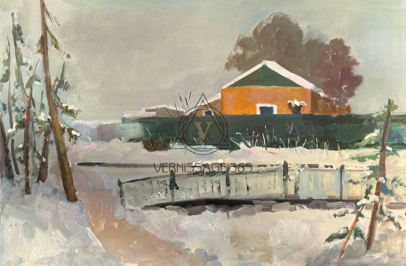 Зима в Токсово