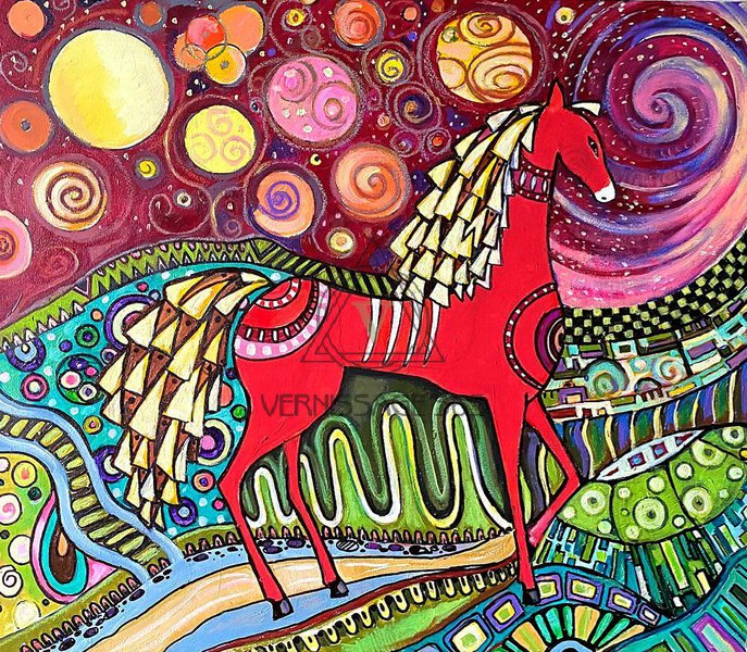 Новогодняя Лошадка