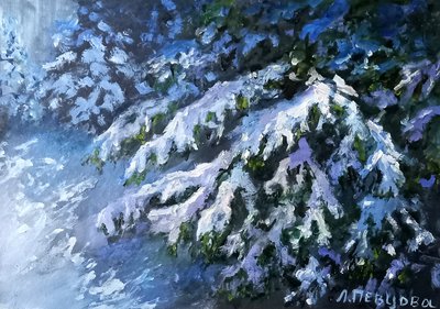 Заснеженные ветки