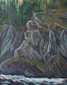 Утёс. Карелия. Кивач