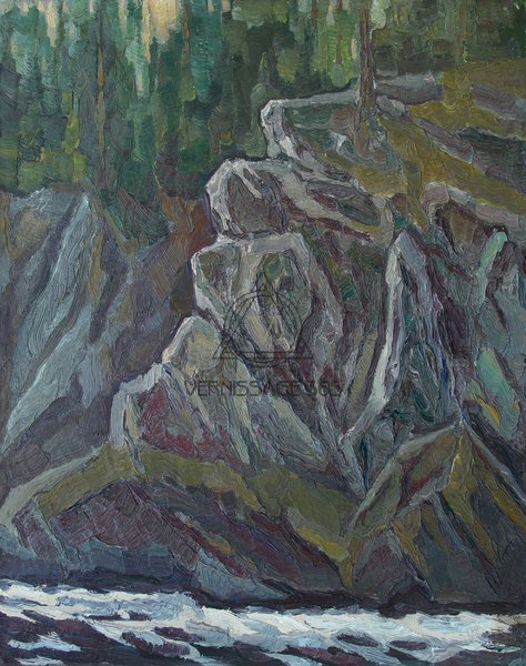 Утёс. Карелия. Кивач