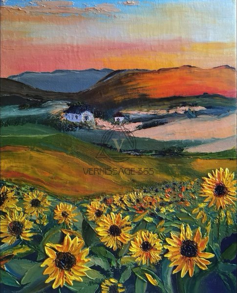 Подсолнухи