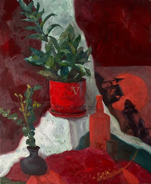 Красный натюрморт