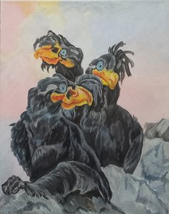 Охотоморские пацаны(трое)