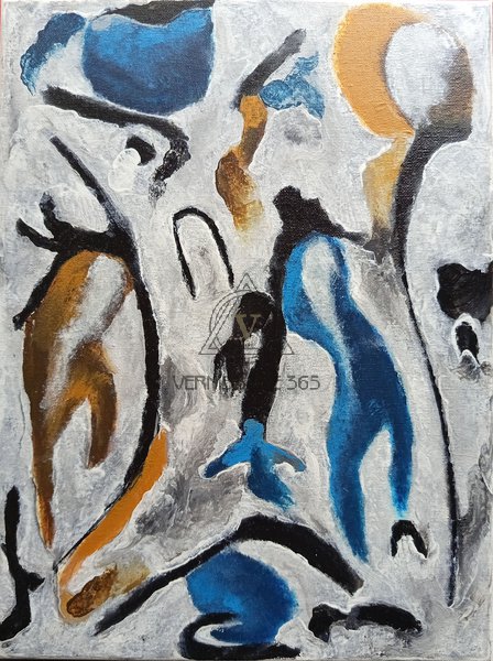 этюд 4 (из серии первобытная материя)