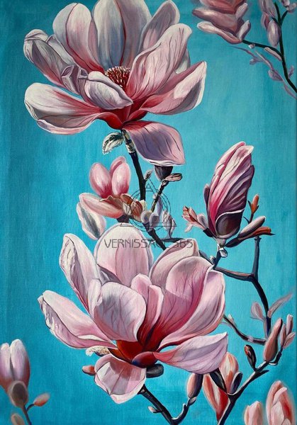 Магнолия в цвету