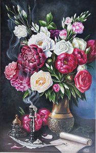 Цветы для писателя