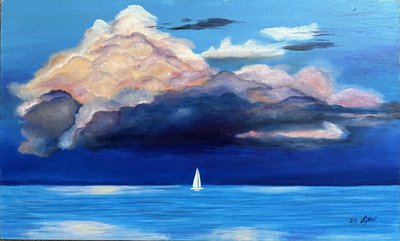 Облако над морем