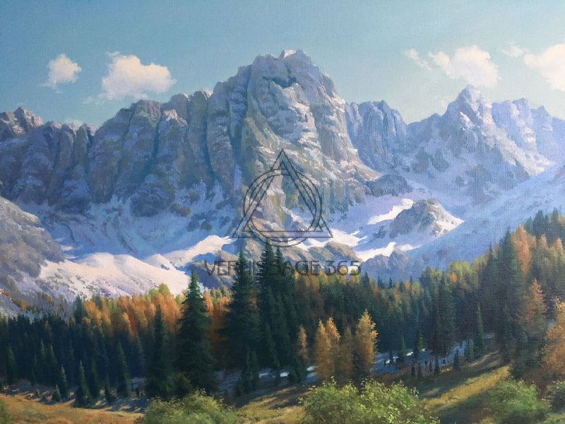 снежные горы