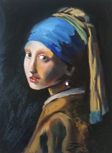 Девушка с жемчужной серёжкой (копия)