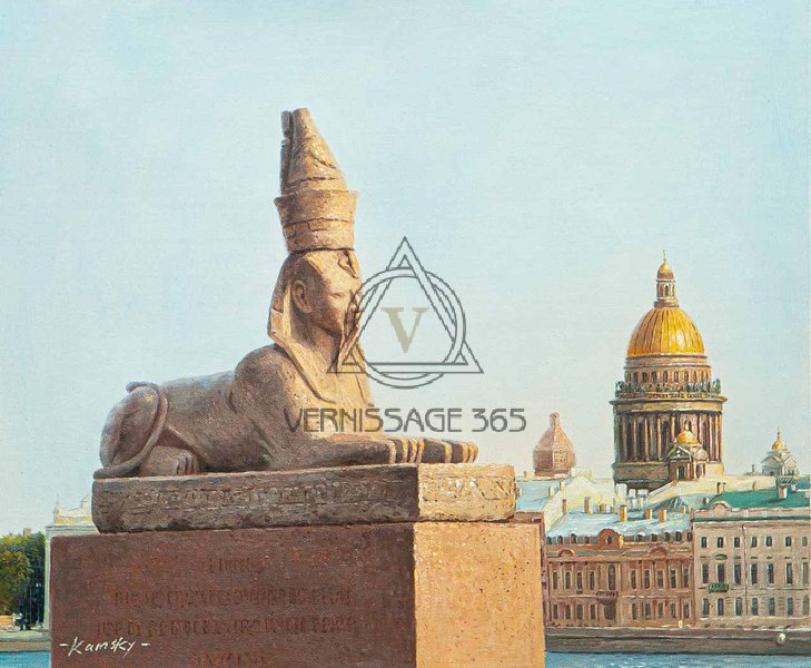 Сфинксы на Университетской набережной