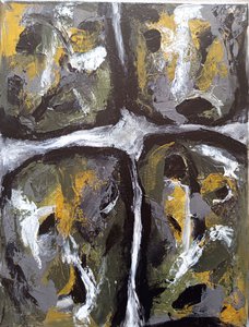 калька № 3 (из серии время камней и песка)