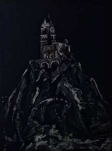 Часовня Св. Михаила на скале Эгий в Ле Пюи Ан Веле (St Michel, Aiguilhe, Le Pui-en-Velay)