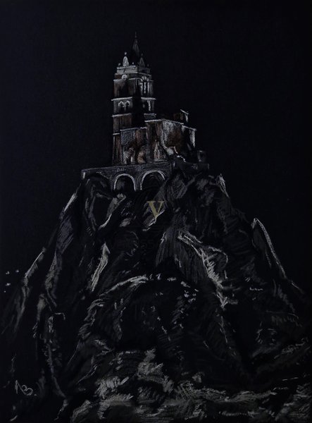 Часовня Св. Михаила на скале Эгий в Ле Пюи Ан Веле (St Michel, Aiguilhe, Le Pui-en-Velay)