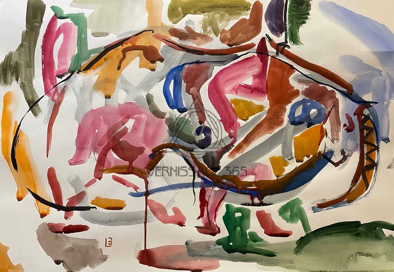 Буйвол в саду