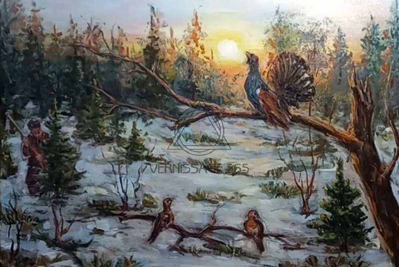 Картина маслом, Токующий глухарь