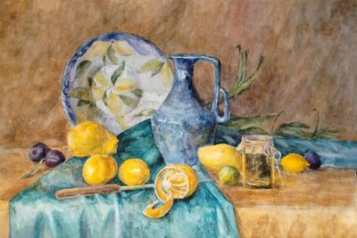Натюрморт с лимонами
