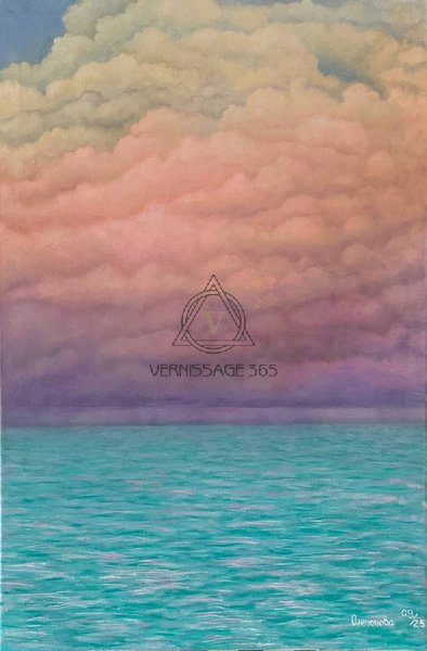 Яркий закат