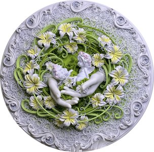 Панно « Гений и Юнона»