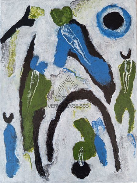 этюд 5 (из серии первобытная материя)