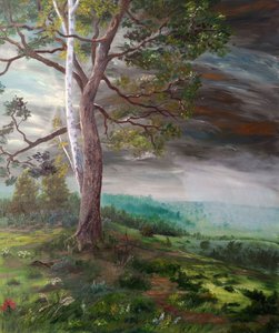 Буря уходит