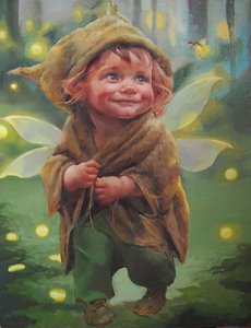 Гномик и светлячки