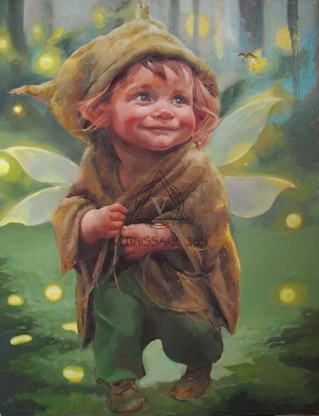 Гномик и светлячки