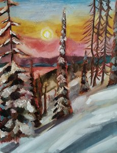 Зимний вечер