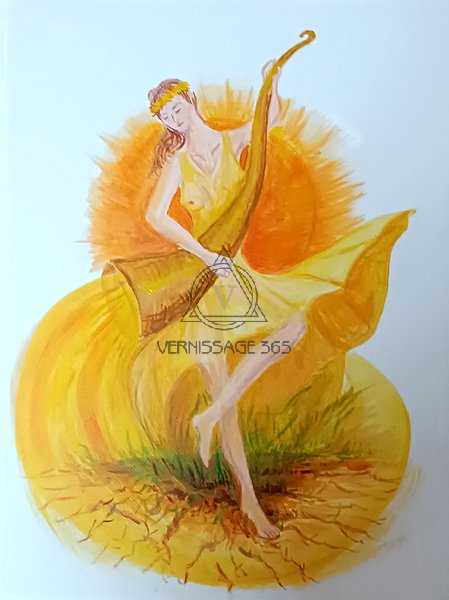 Изобилие. Стихия Земля. Из серии "Женщины-стихии