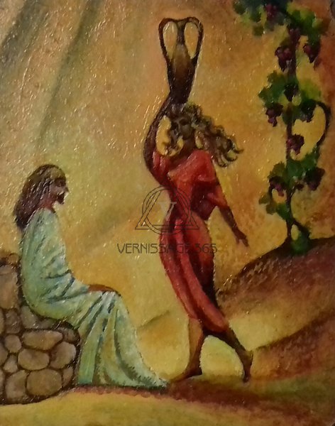 Иисус и женщина у колодца (Самарянка)