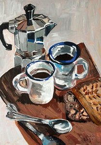 Натюрморт акрилом