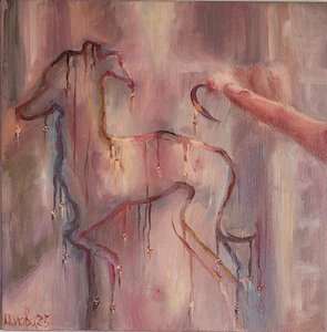 Отражение. Автопортрет.