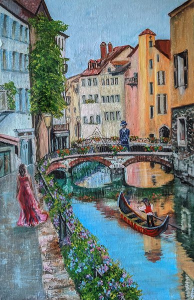 Свидание. Город Франции